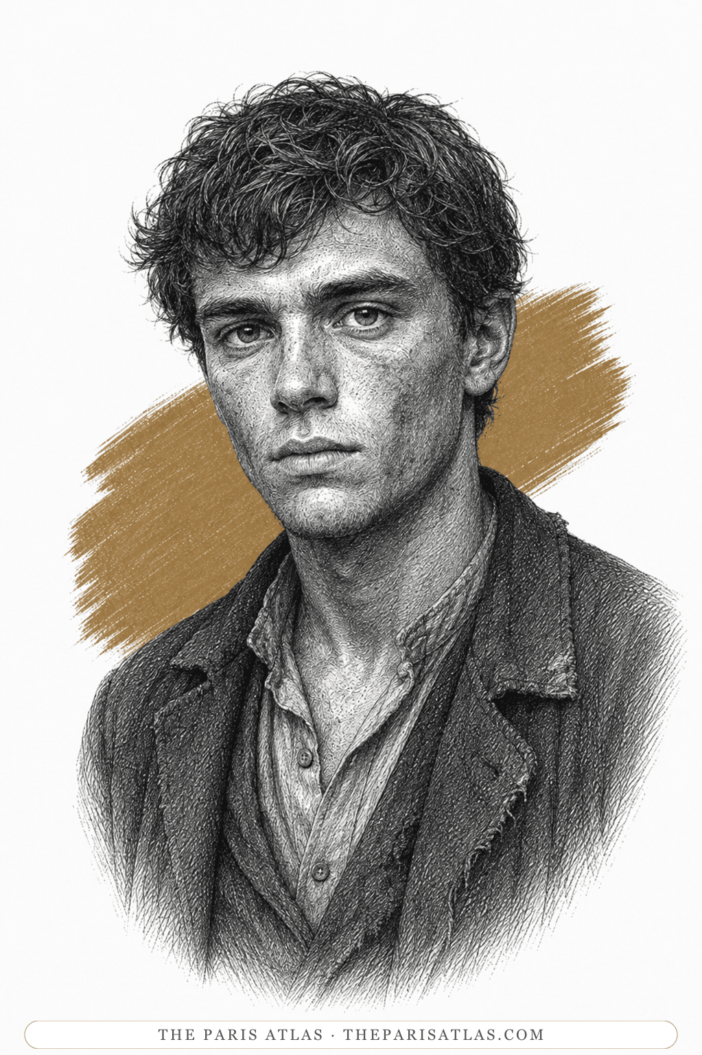 Illustrated portrait of Equality 7-2521 / Prometheus