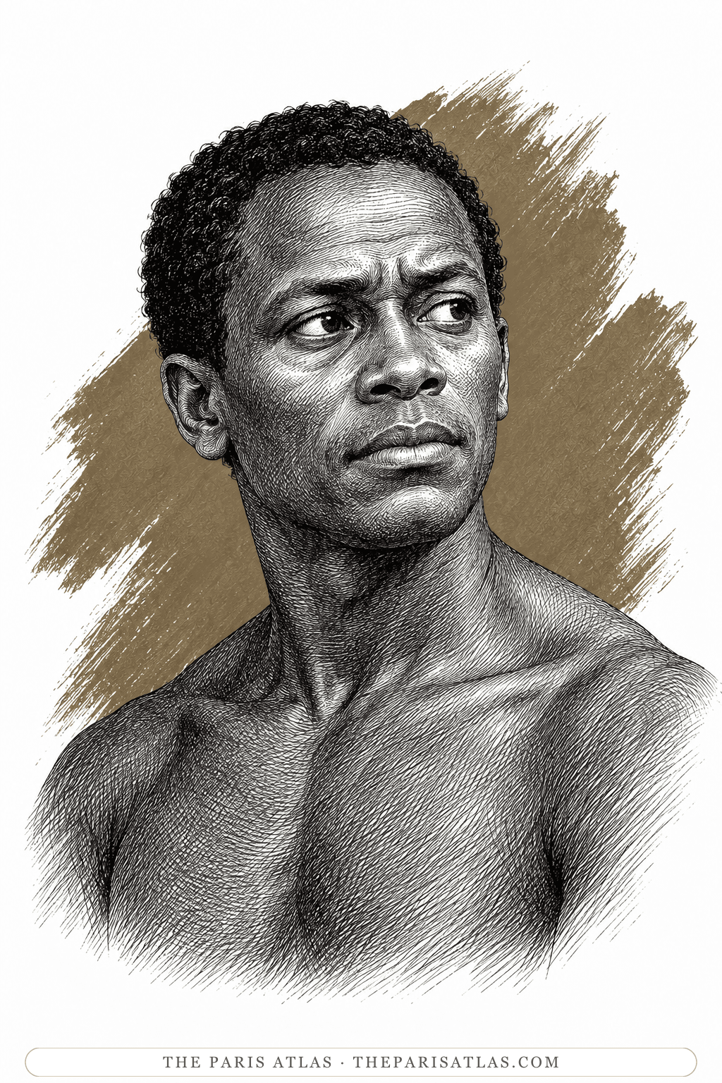 Illustrated portrait of Babo