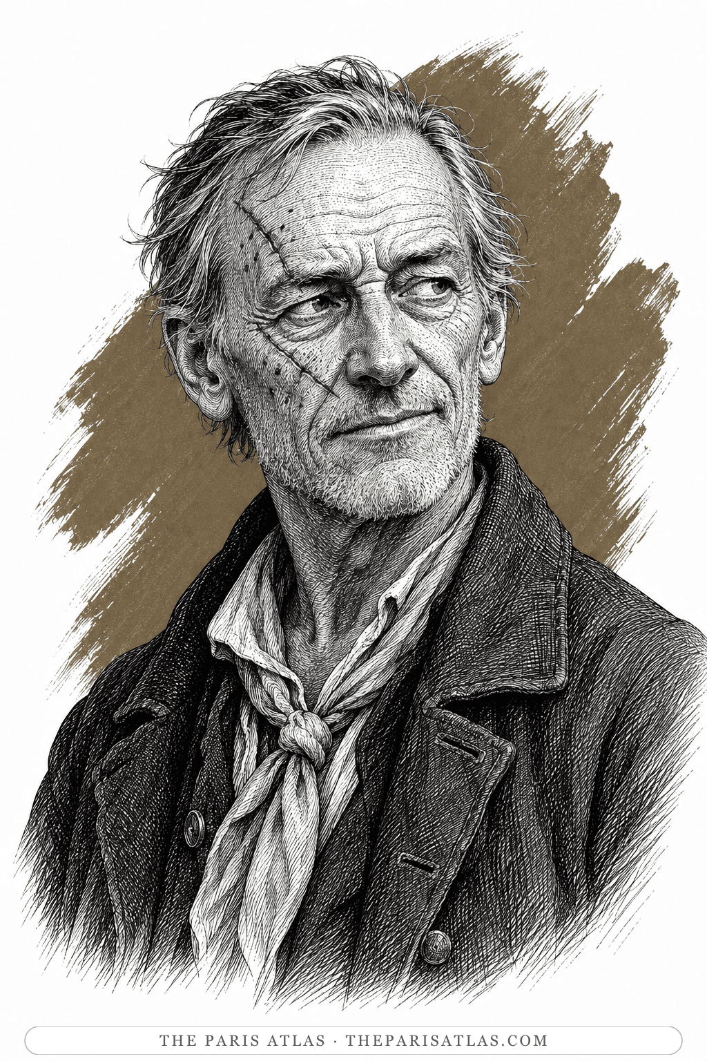 Illustrated portrait of The Dansker