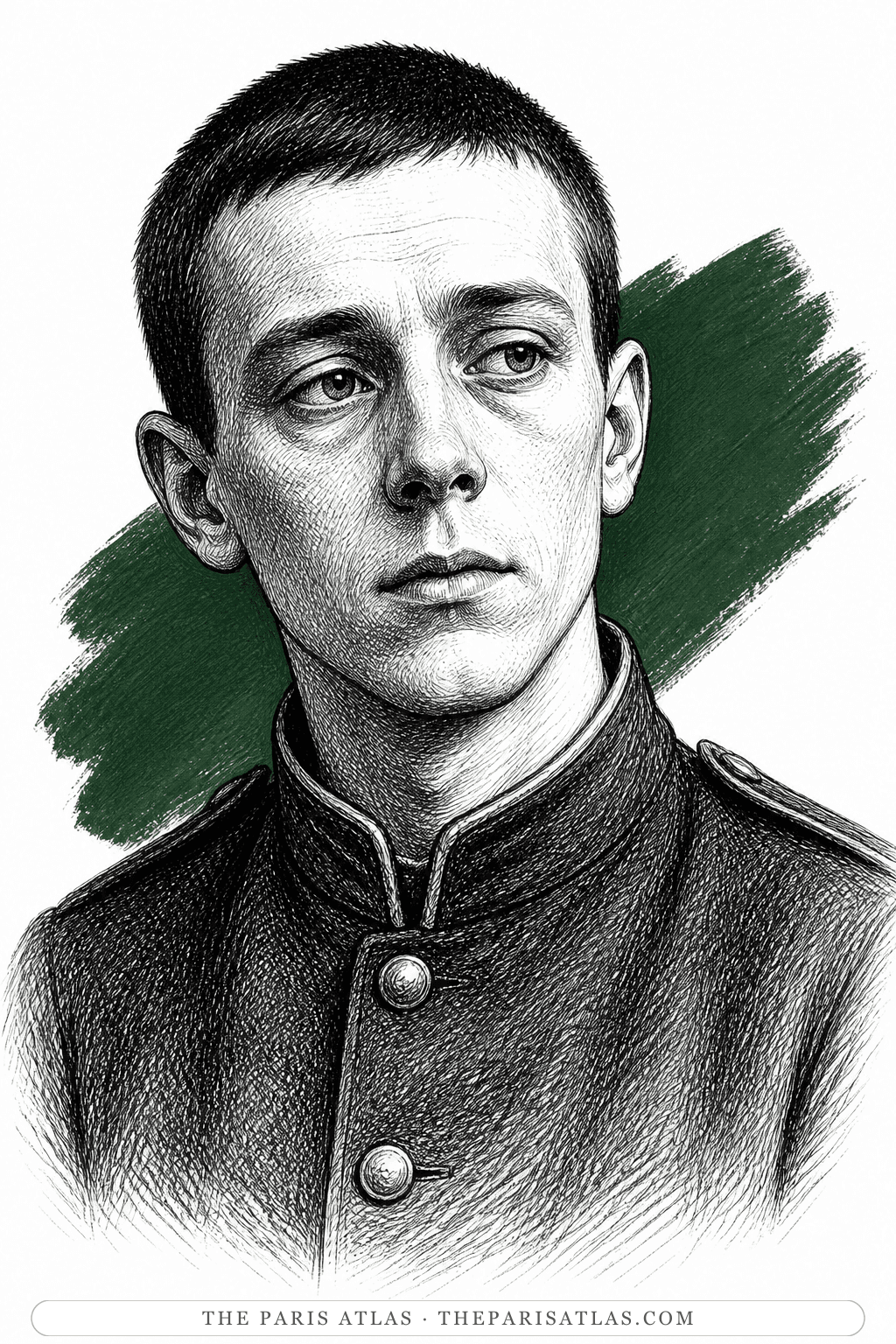 Illustrated portrait of The epileptic volunteer
