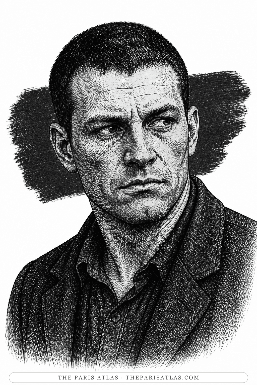 Illustrated portrait of The unnamed adversary