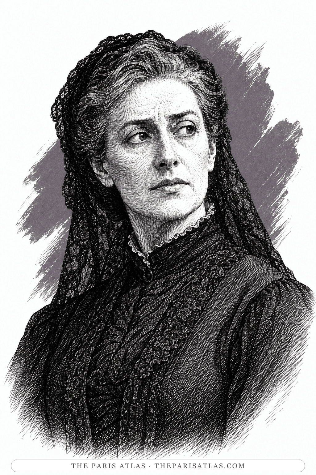 Illustrated portrait of The Princess Halm-Eberstein