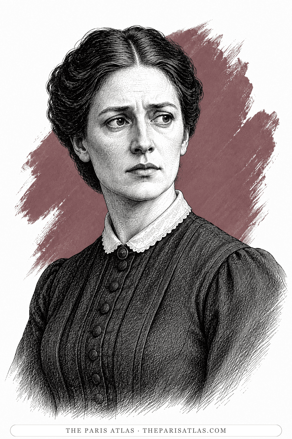 Illustrated portrait of Lydia Glasher