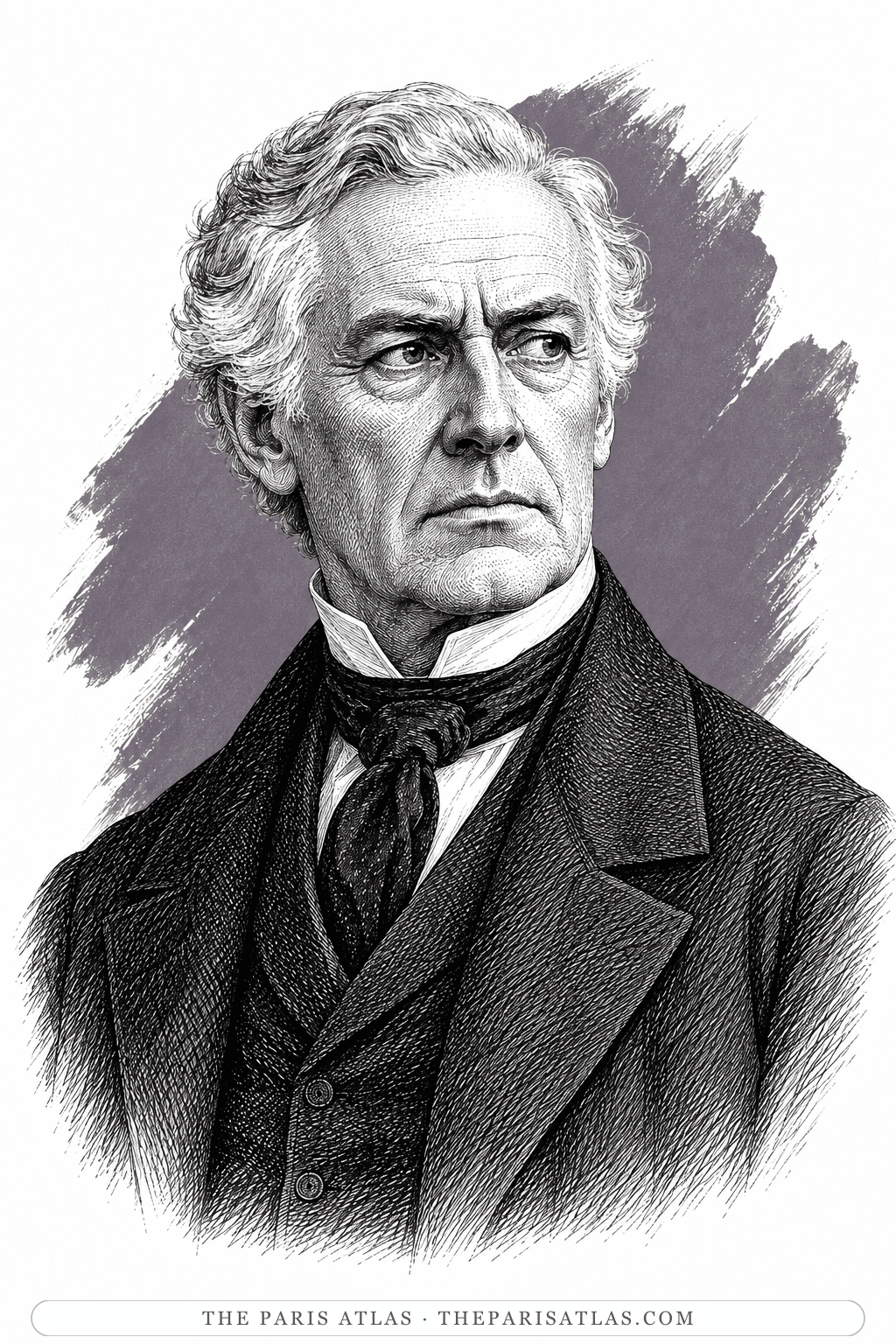 Illustrated portrait of Judge Clayton