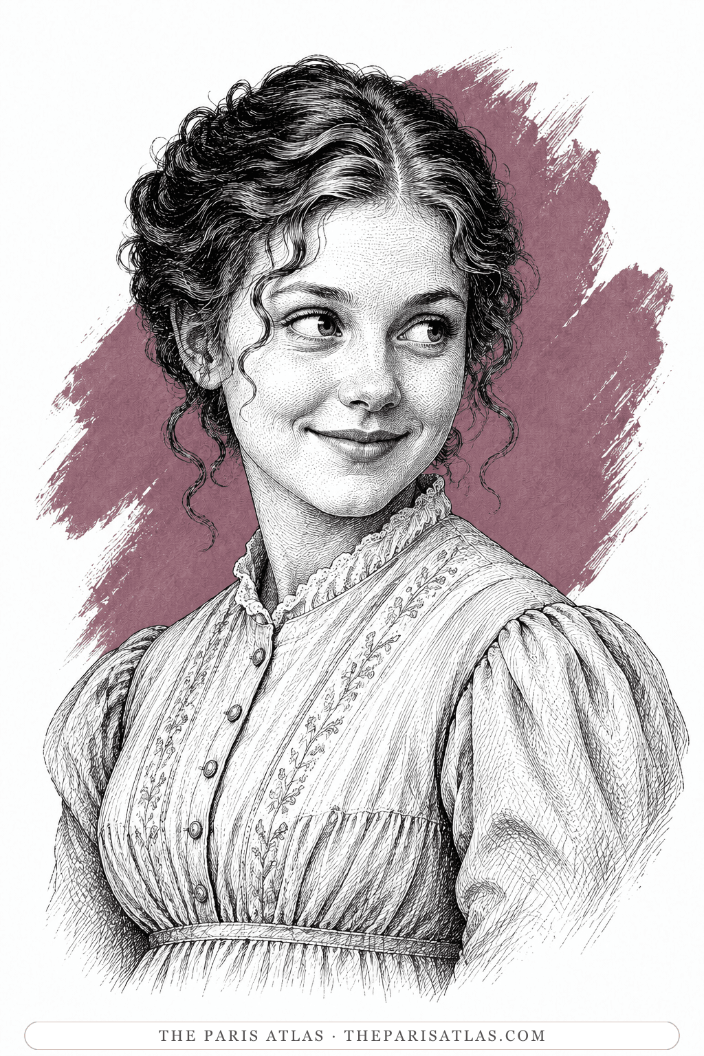 Illustrated portrait of Nina Gordon