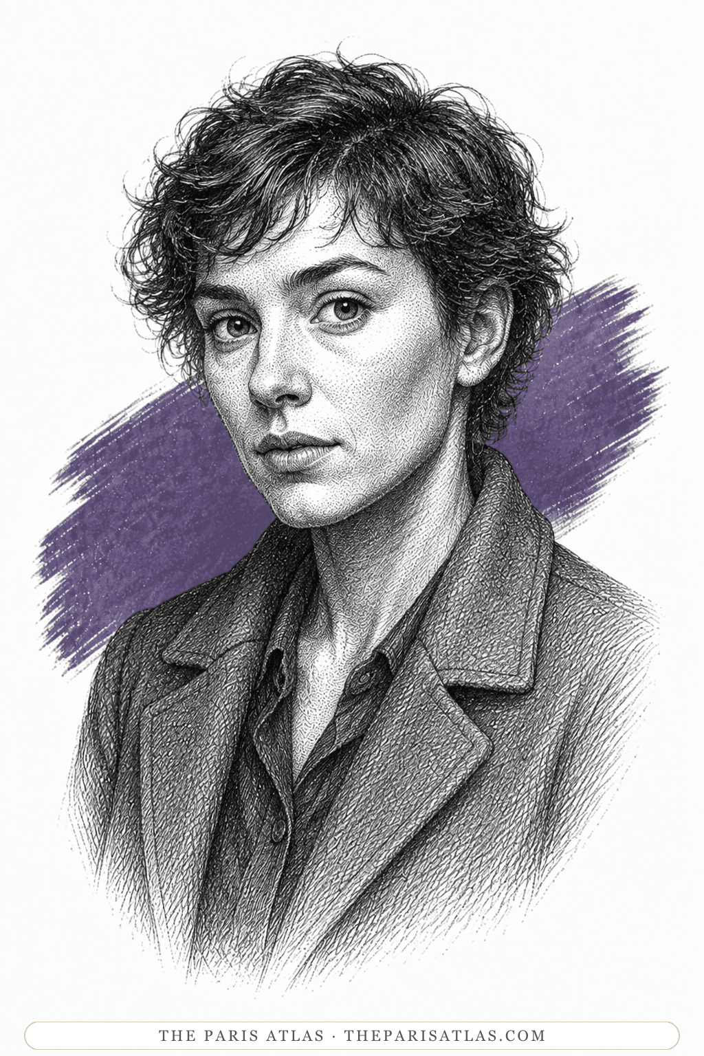 Illustrated portrait of Clarisse McClellan