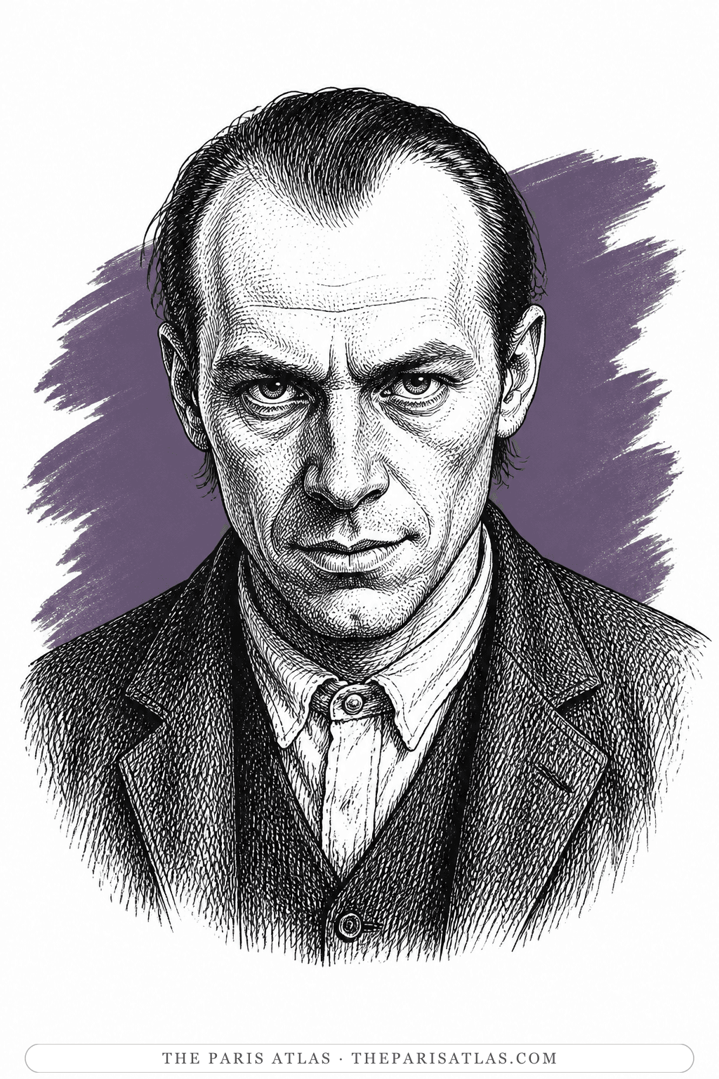 Illustrated portrait of Moncul