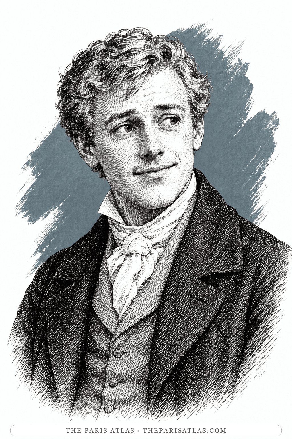 Illustrated portrait of Fred Vincy