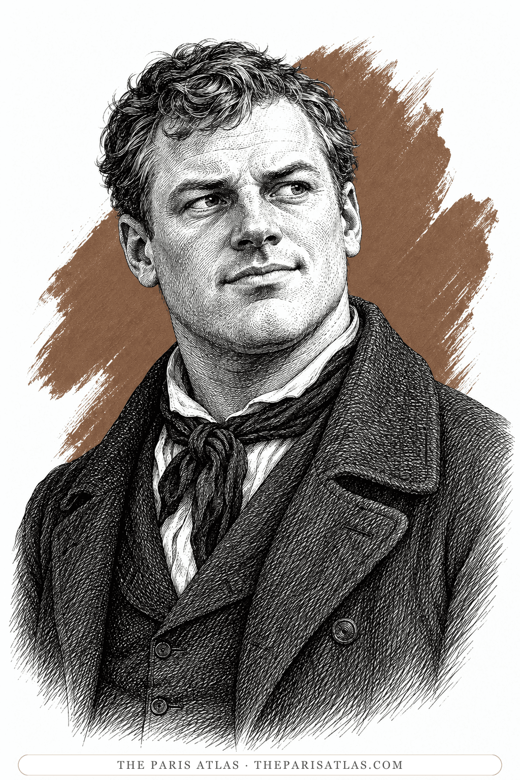 Illustrated portrait of Flask