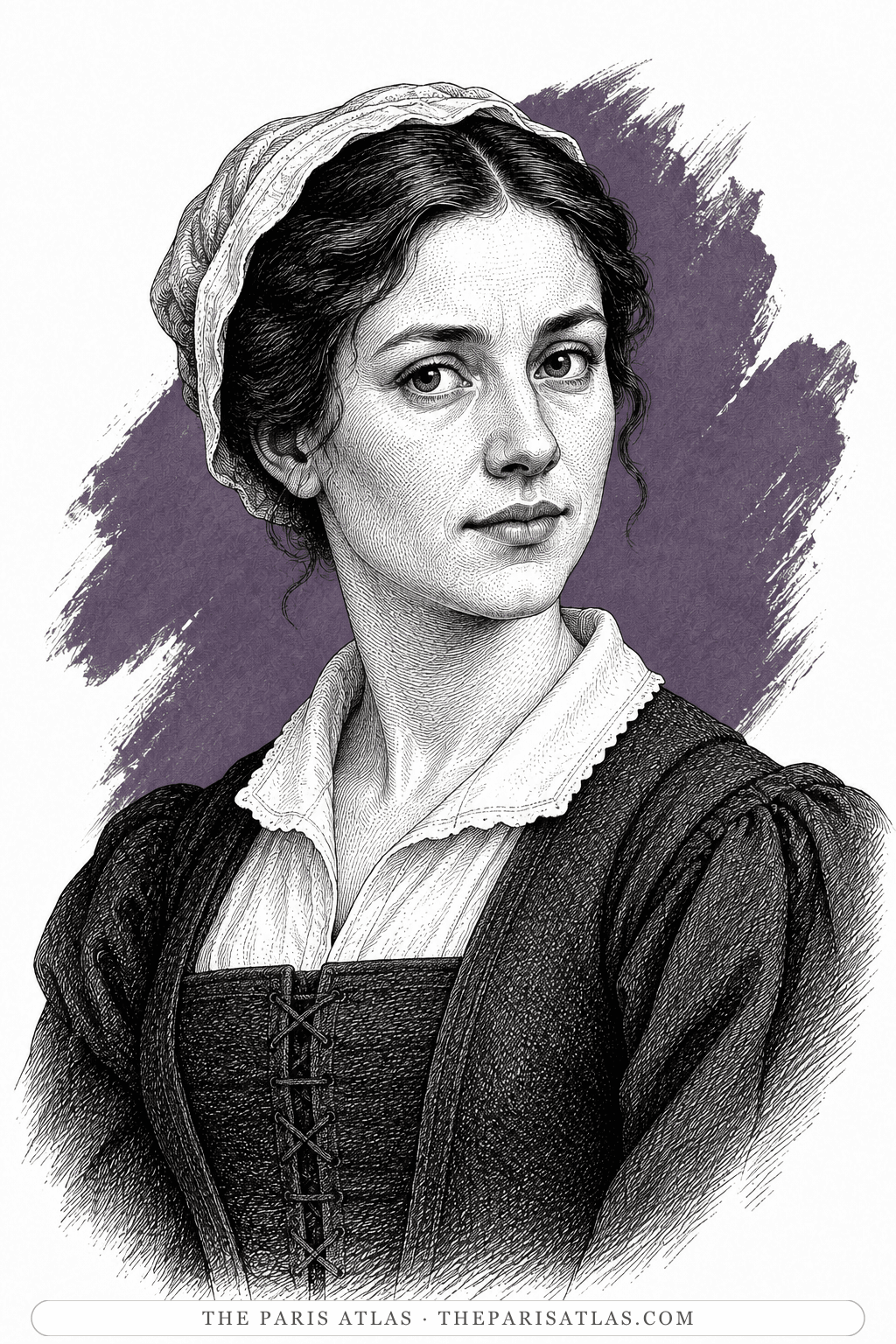 Illustrated portrait of Gillonne