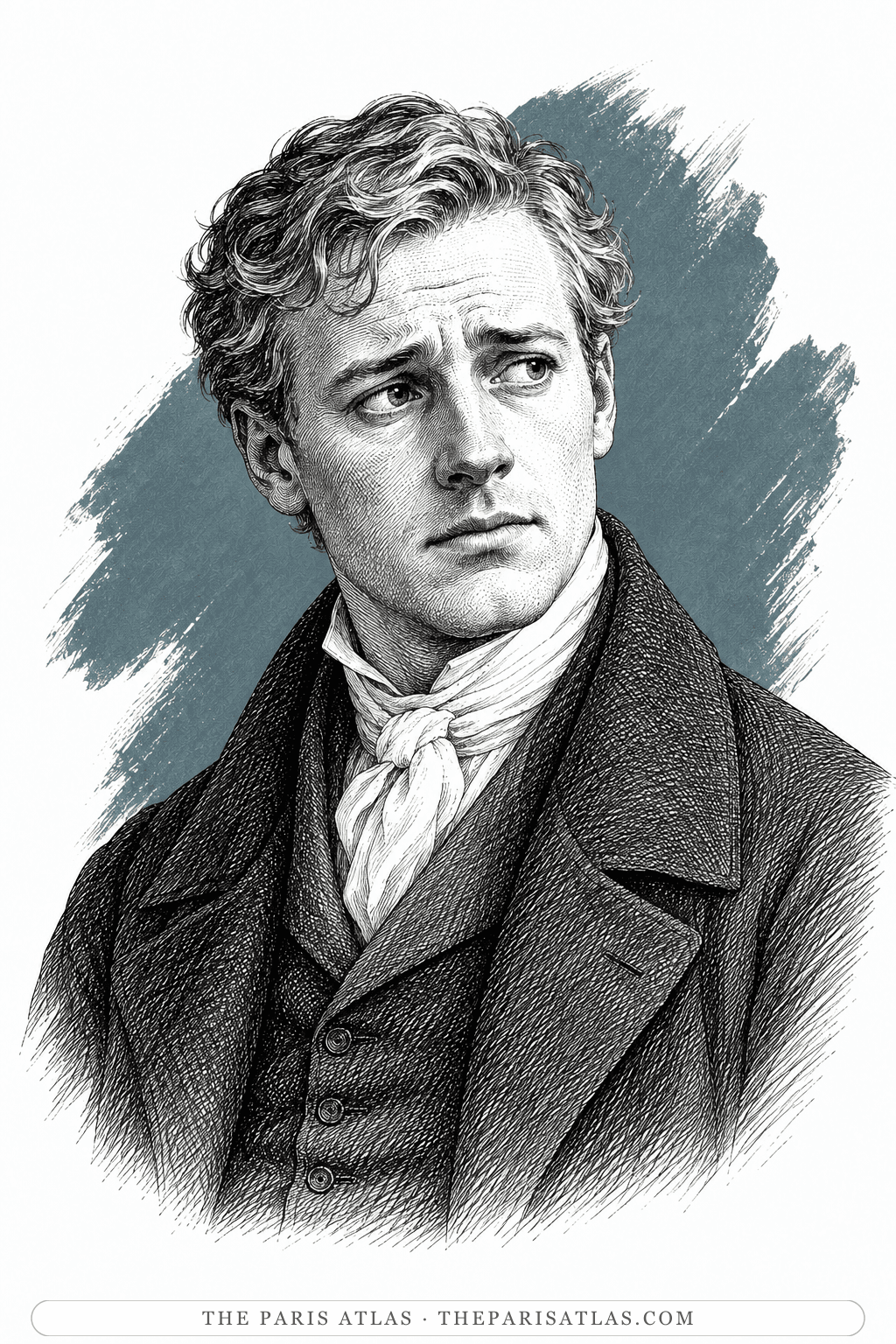 Illustrated portrait of Godfrey Cass