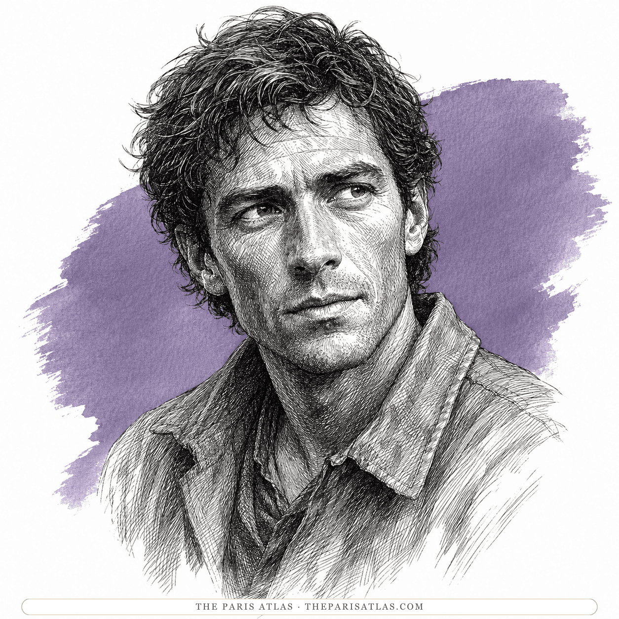 Illustrated portrait of Bedap