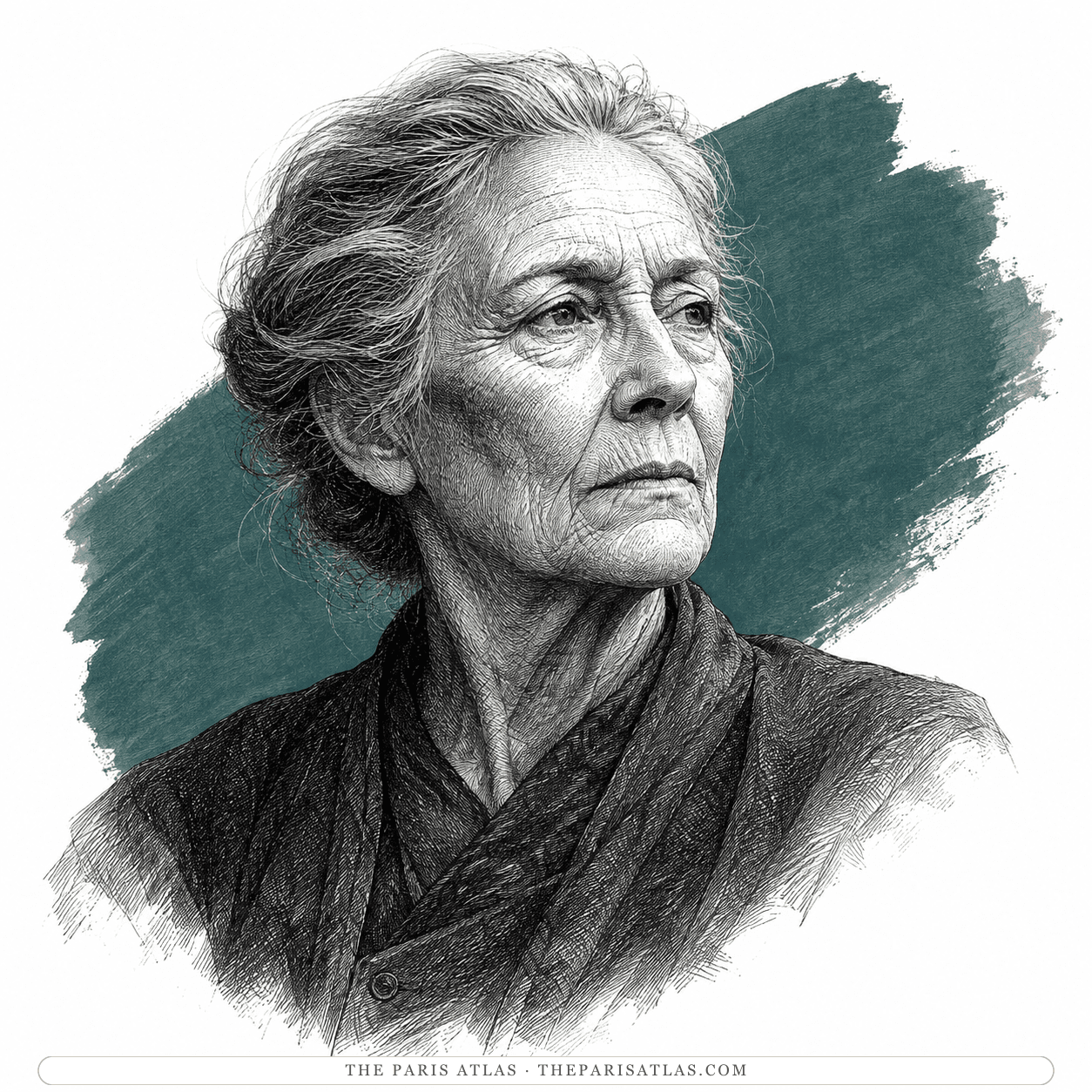 Illustrated portrait of Odo