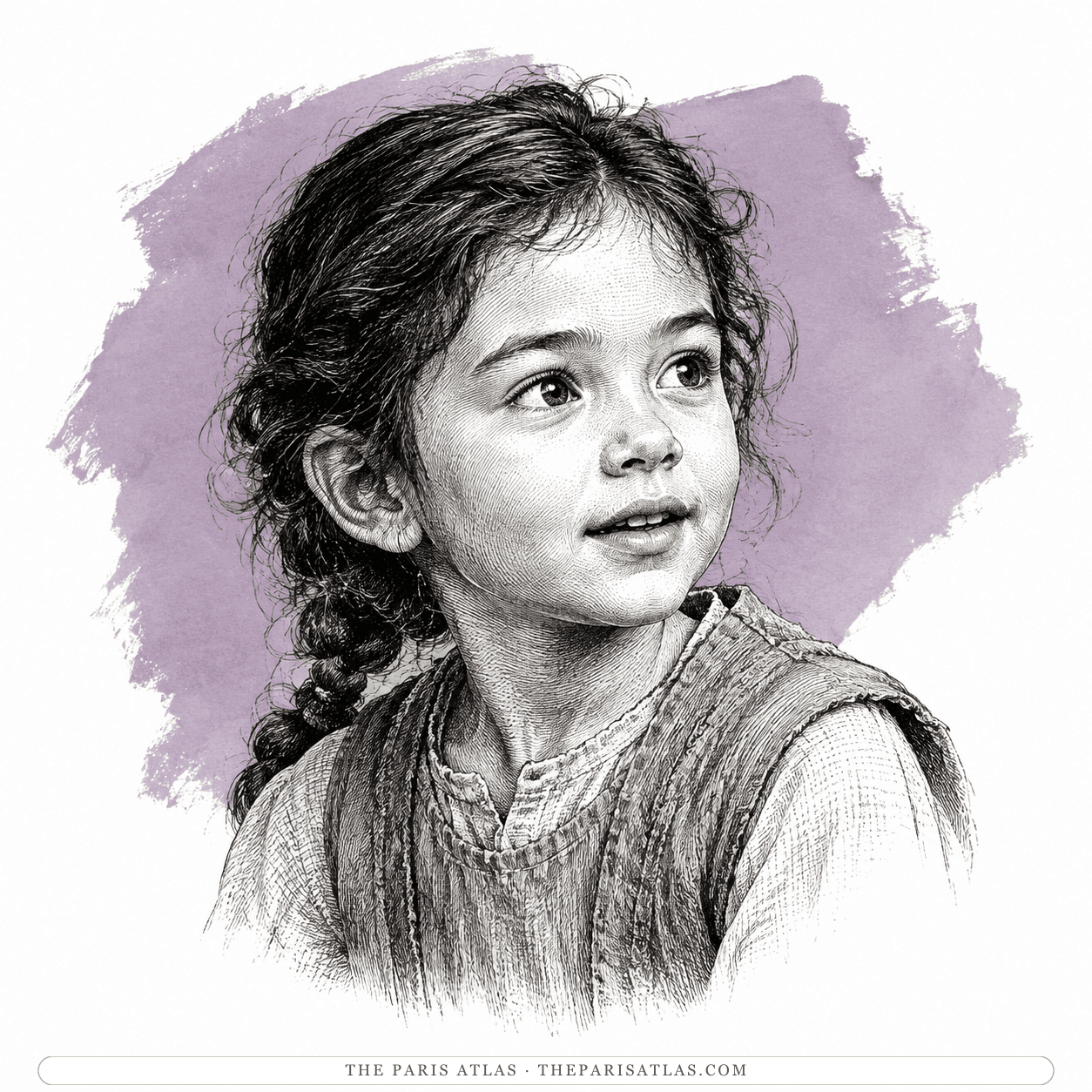 Illustrated portrait of Pilun