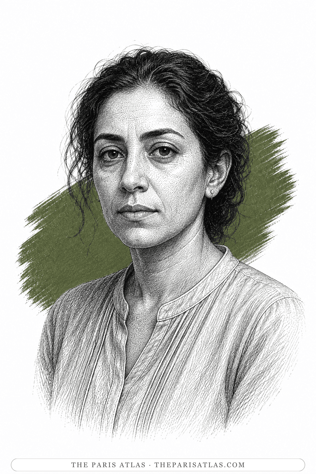 Illustrated portrait of Amani