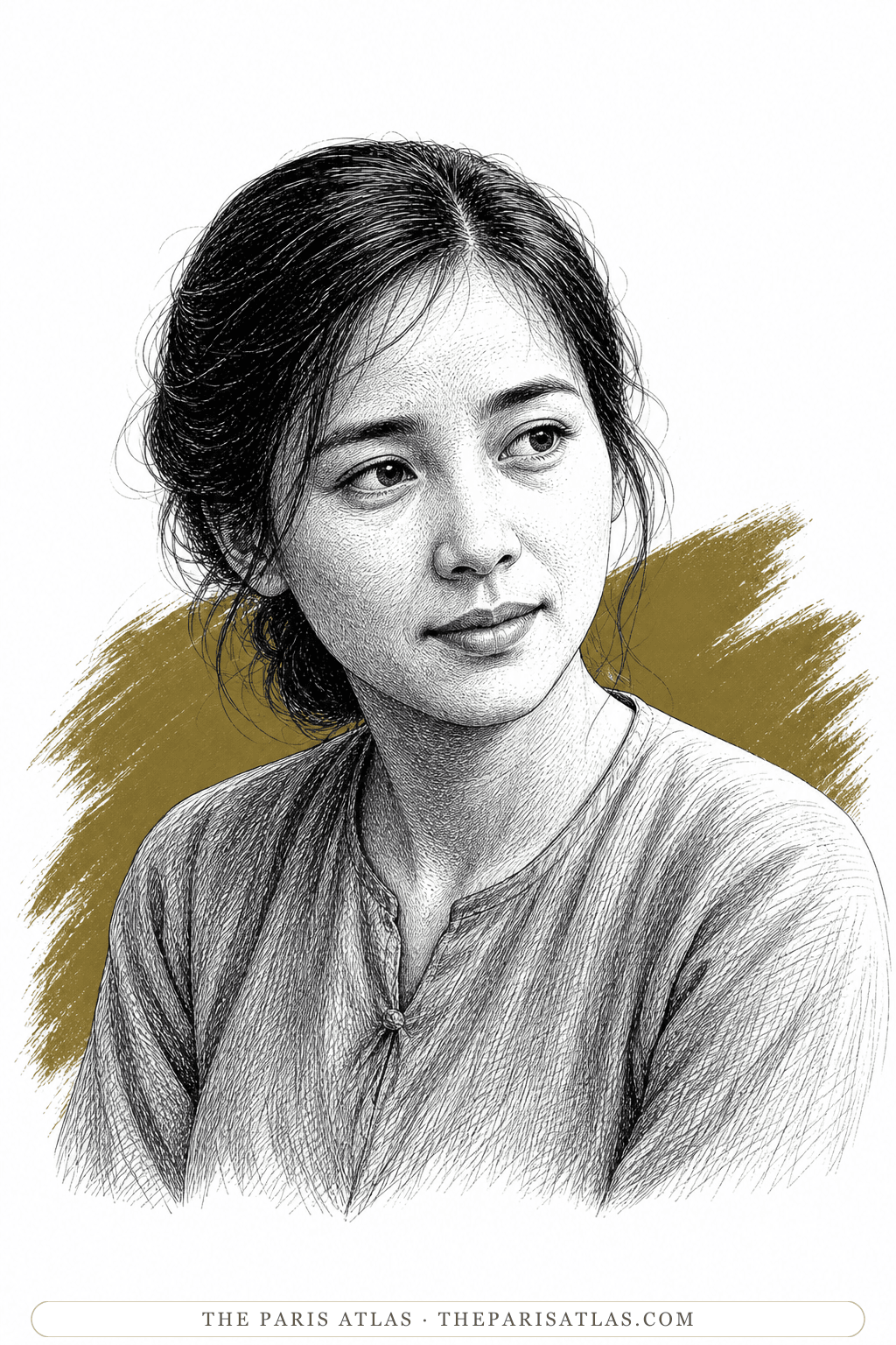 Illustrated portrait of Lan