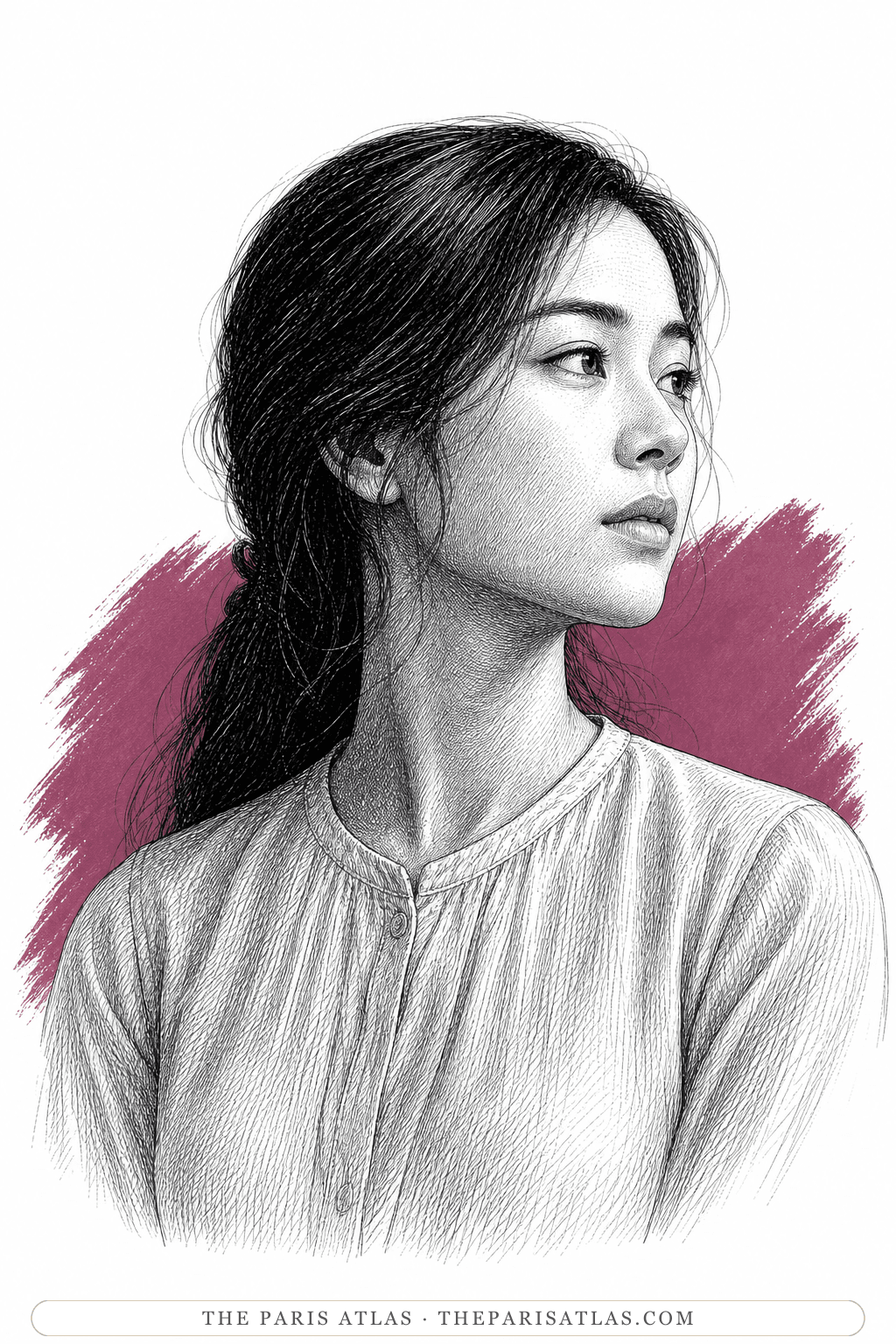 Illustrated portrait of Phương