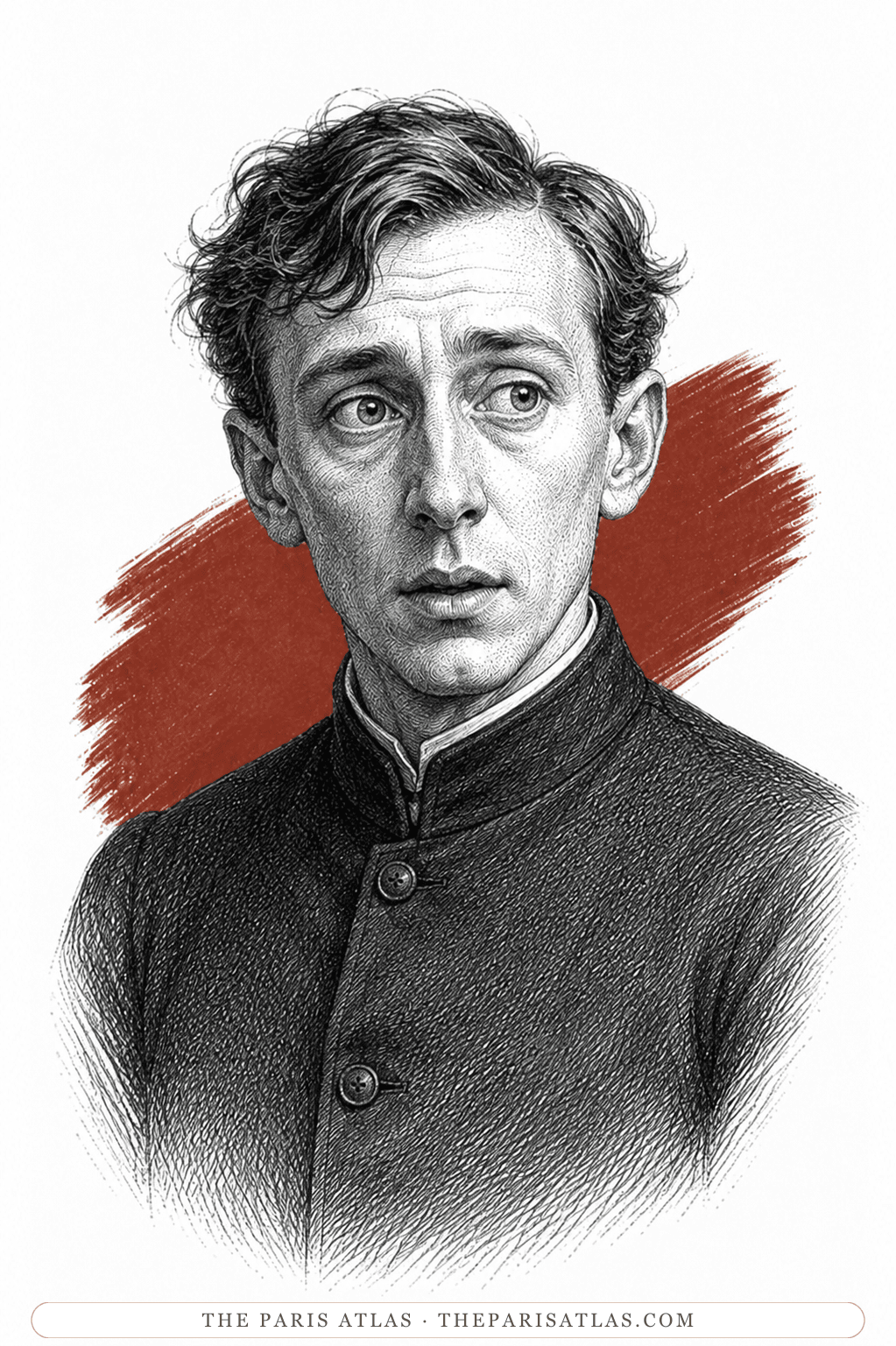 Illustrated portrait of Franz