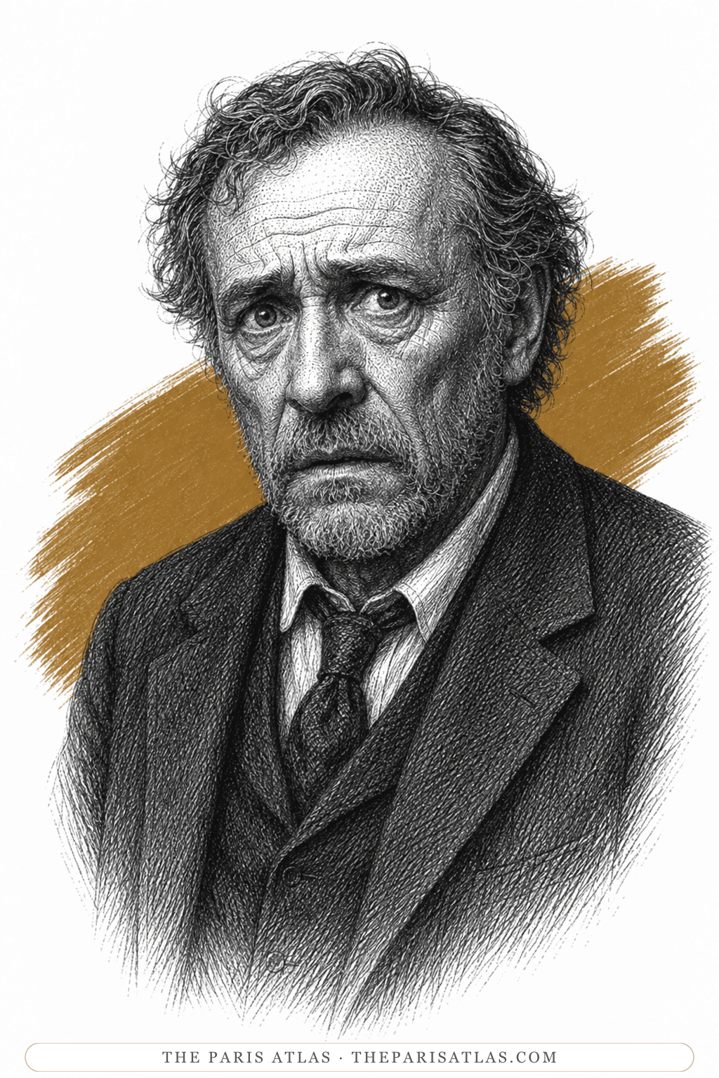 Illustrated portrait of Uncle Karl