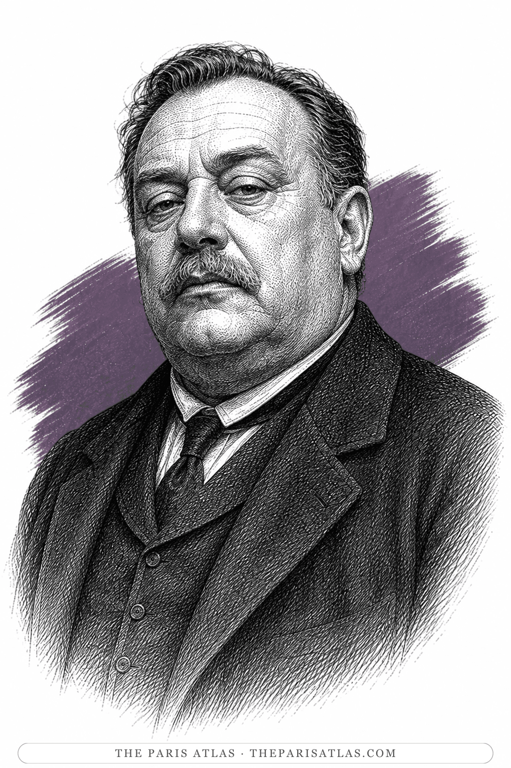 Illustrated portrait of Willem