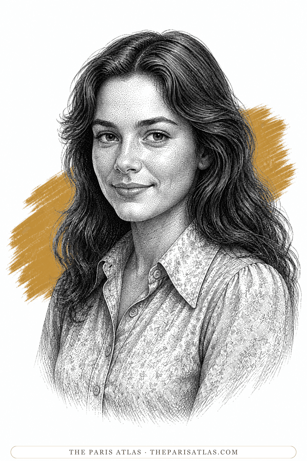 Illustrated portrait of Amy Smith
