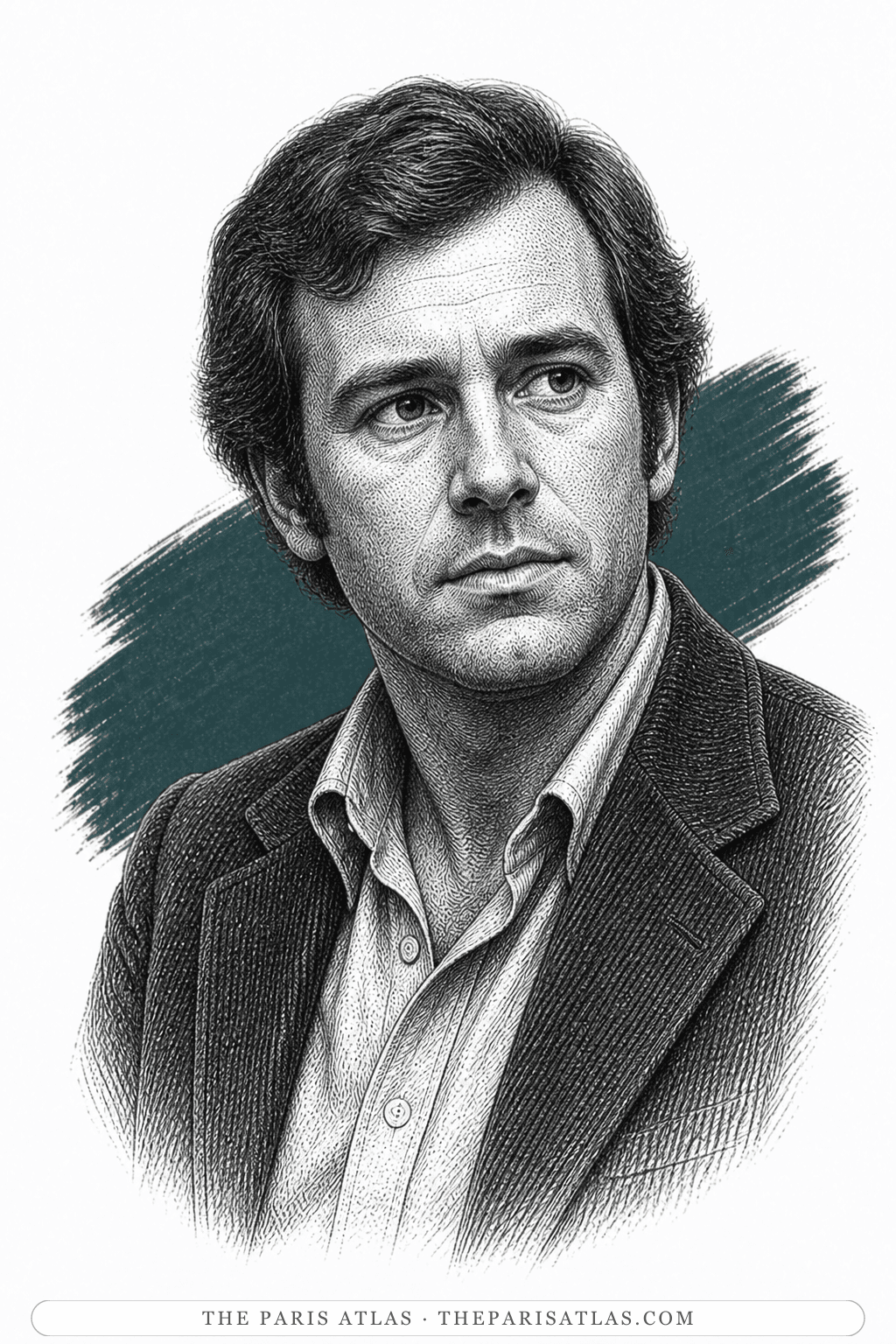 Illustrated portrait of Ben Ross