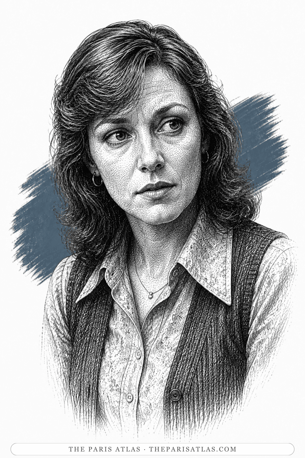 Illustrated portrait of Christy Ross