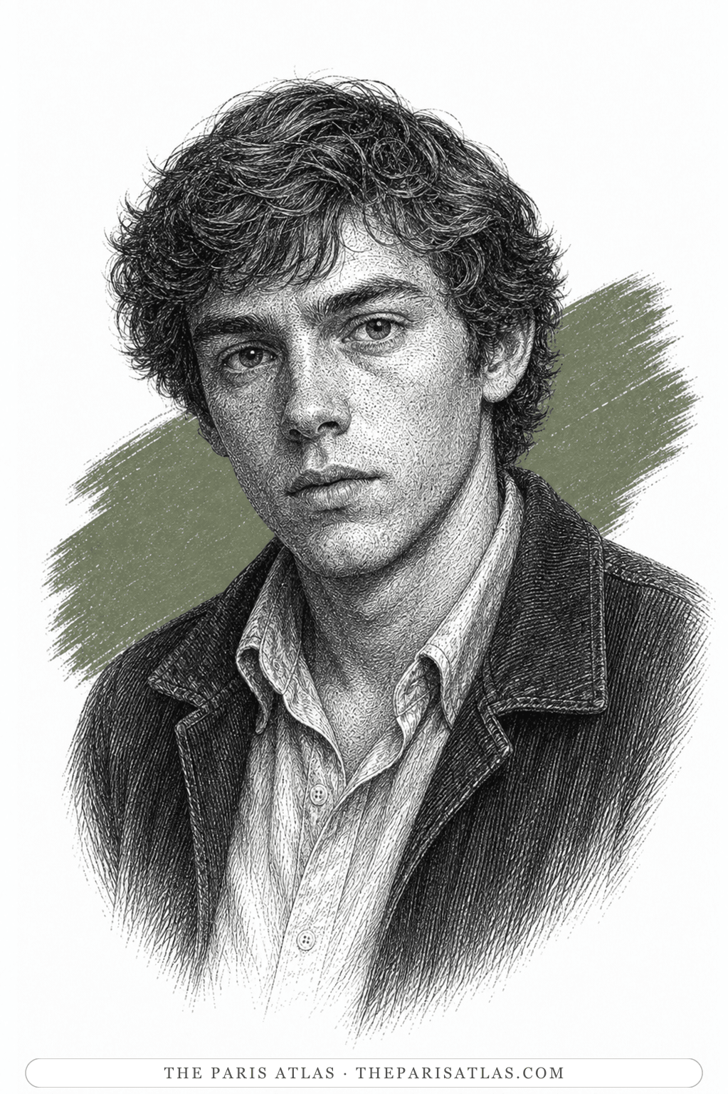 Illustrated portrait of Robert Billings