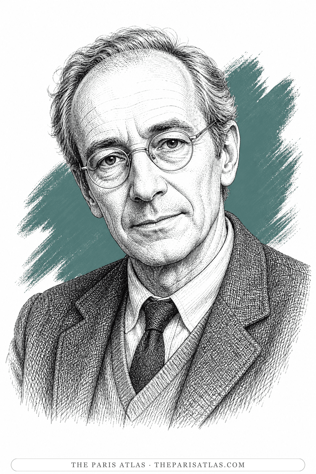 Illustrated portrait of André