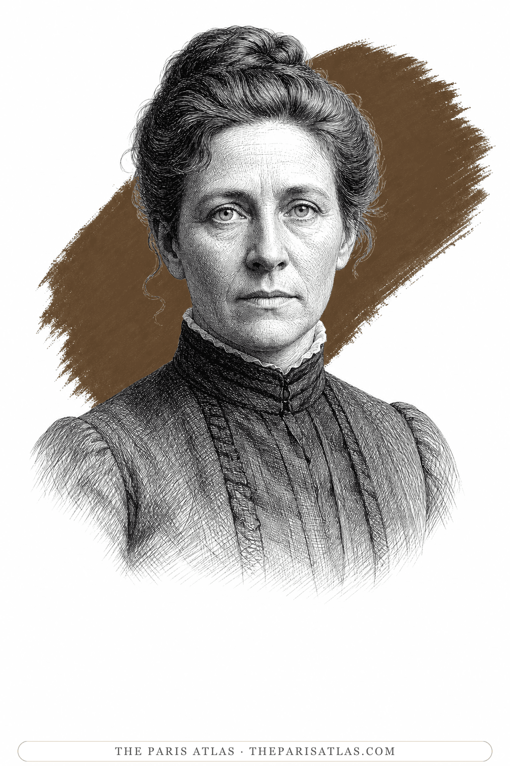 Illustrated portrait of Anna Federner