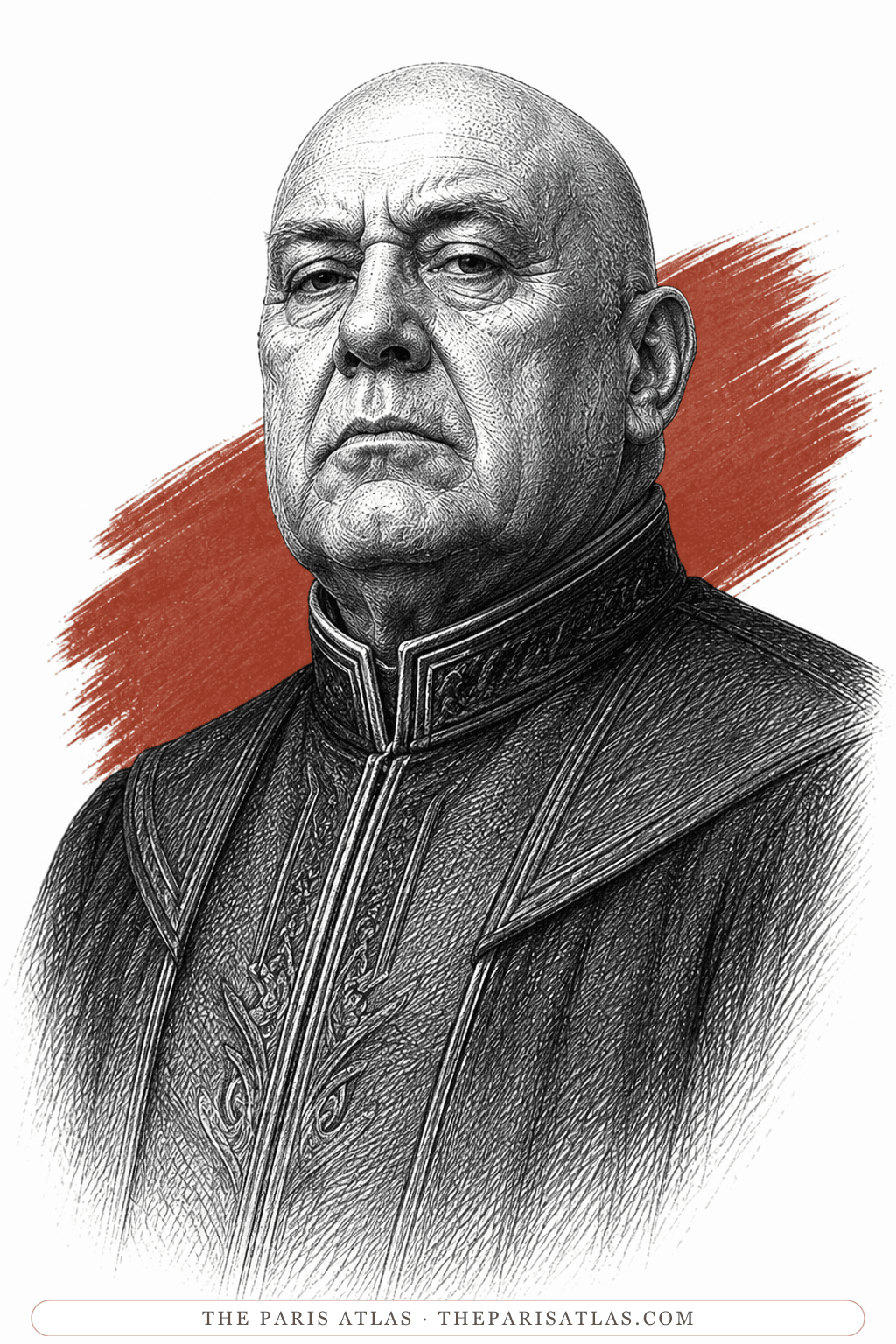 Illustrated portrait of The Benefactor