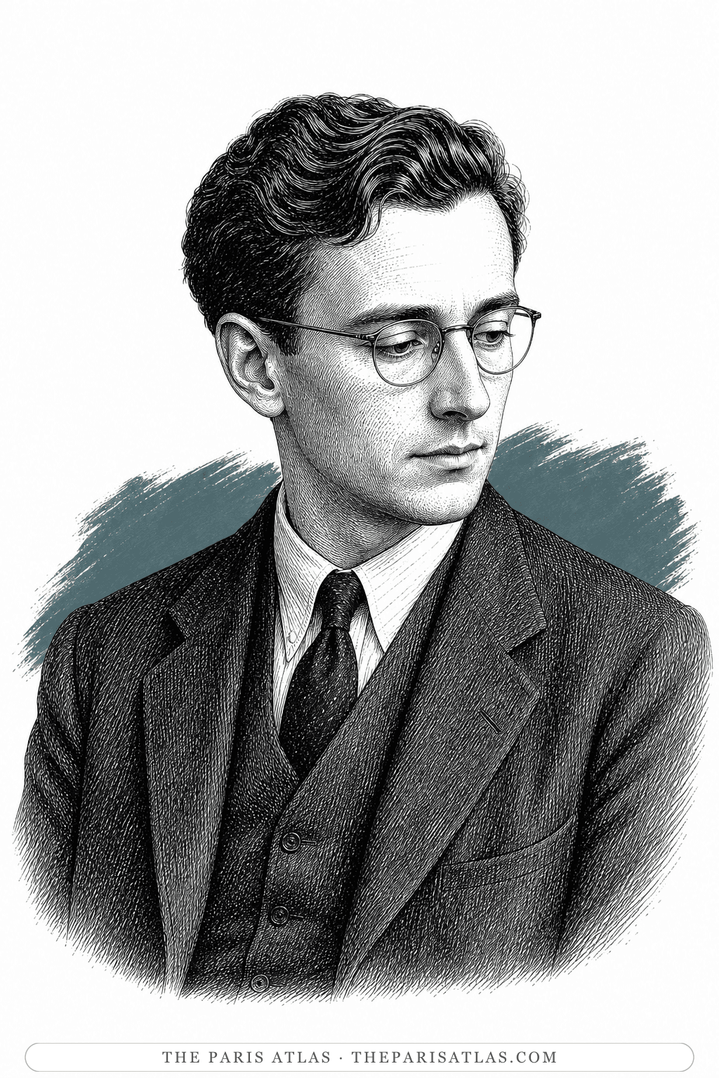 Illustrated portrait of Arthur Kenneth Donoghue