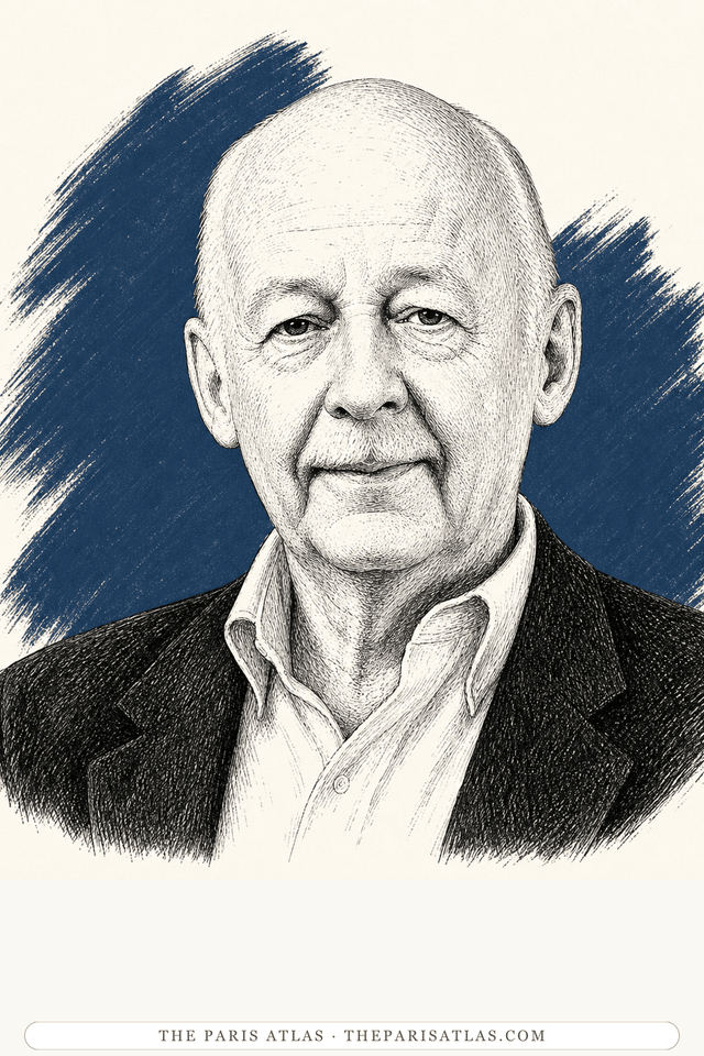Illustrated portrait of John Glassco