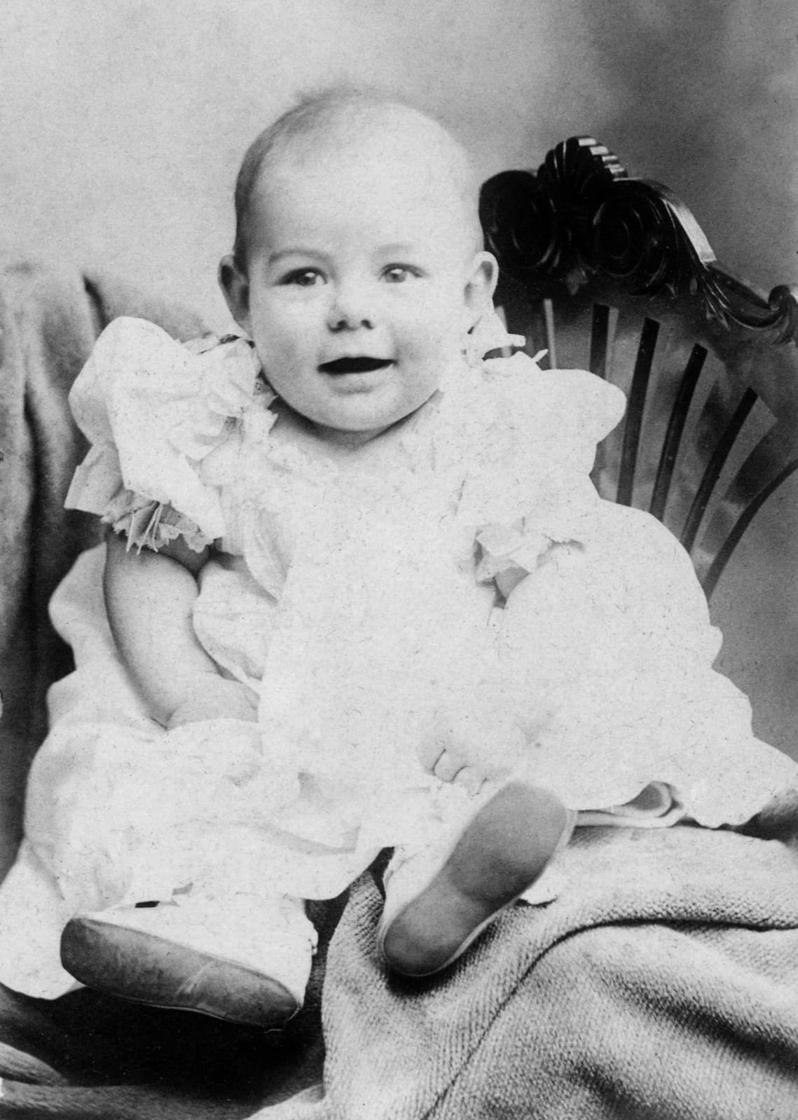 Ernest Hemingway as a baby