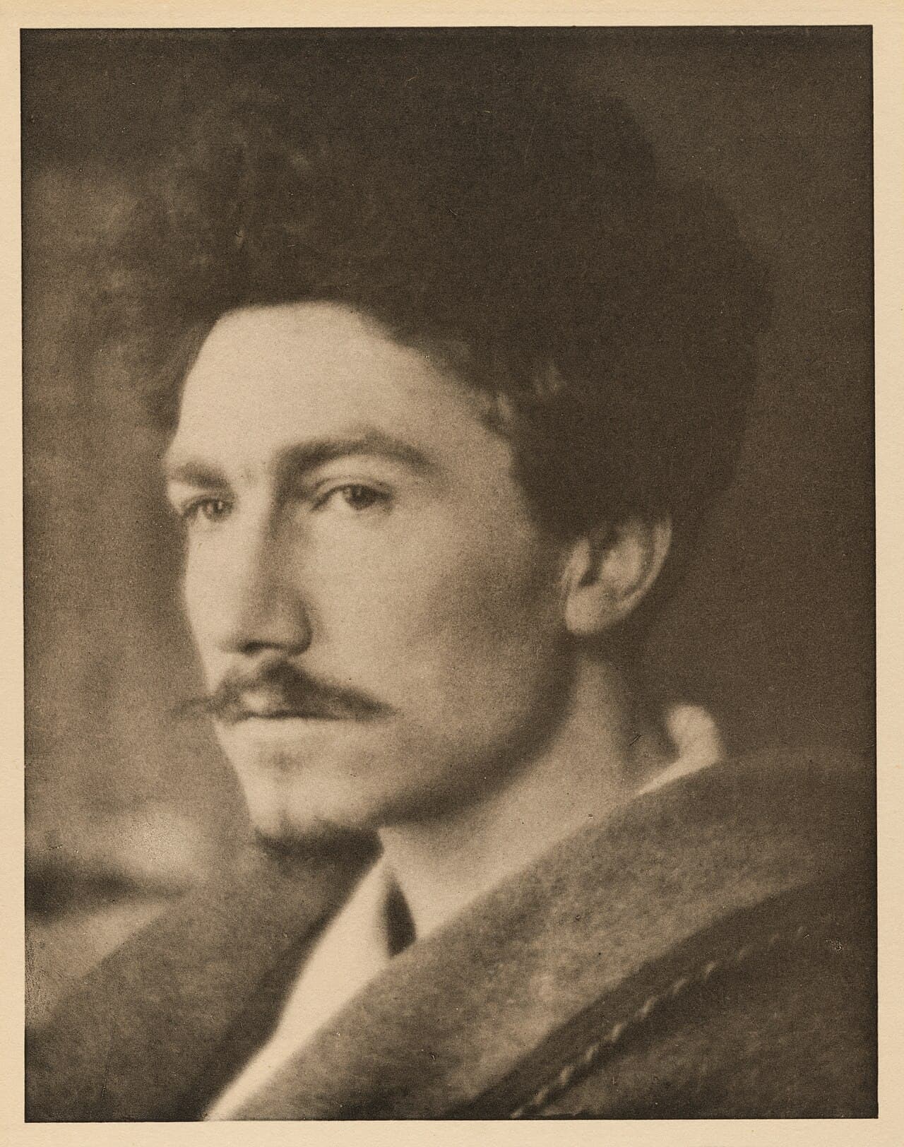 Ezra Pound by Alvin Langdon Coburn, 1913