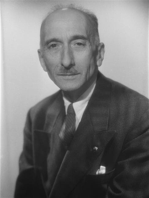 François Mauriac by Studio Harcourt, 1945.