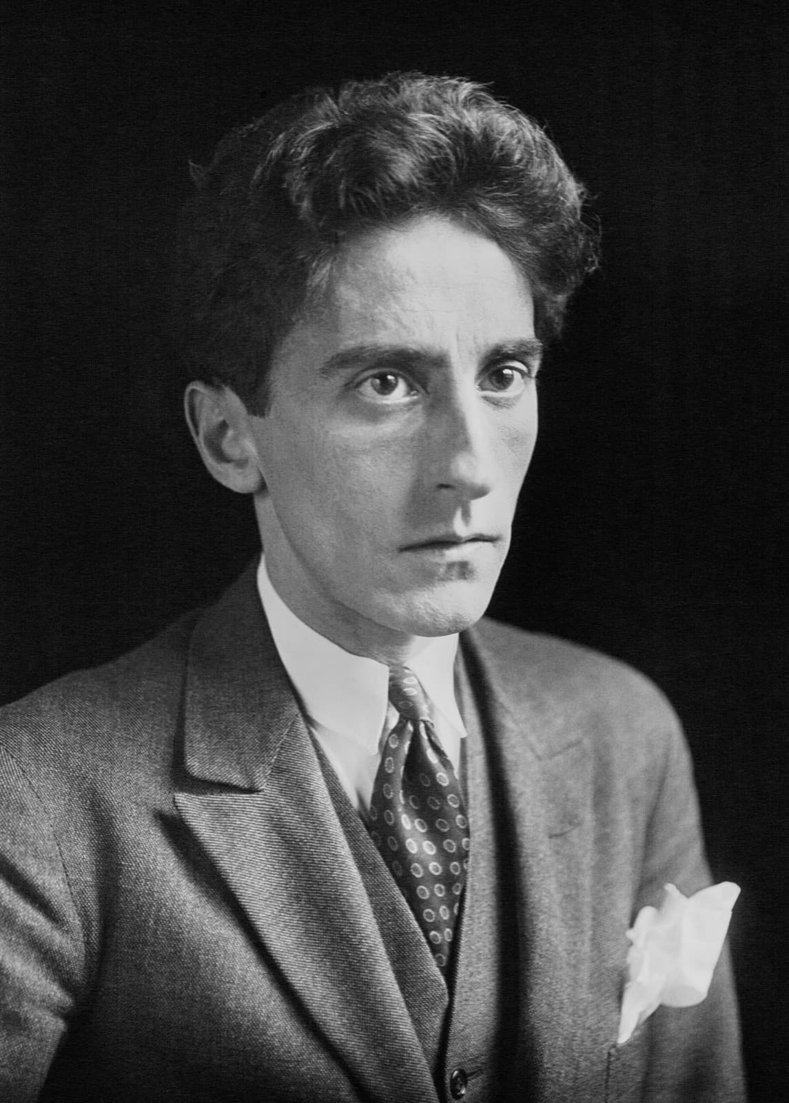 Portrait of Jean Cocteau by the Agence Meurisse, 1923