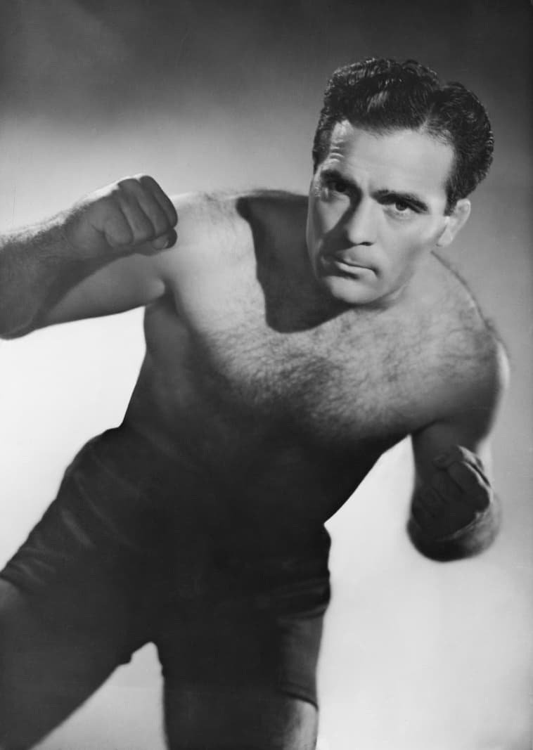 Studio Harcourt portrait of Marcel Cerdan, 1946