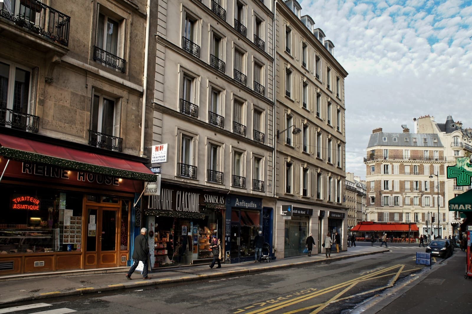 Rue Notre-Dame-des-Champs, Paris, photographed in 2013