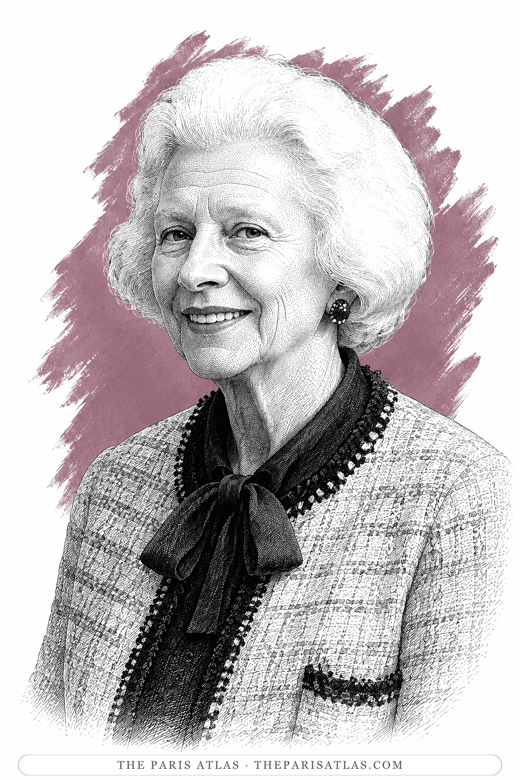 Illustrated portrait of Véra Nabokov