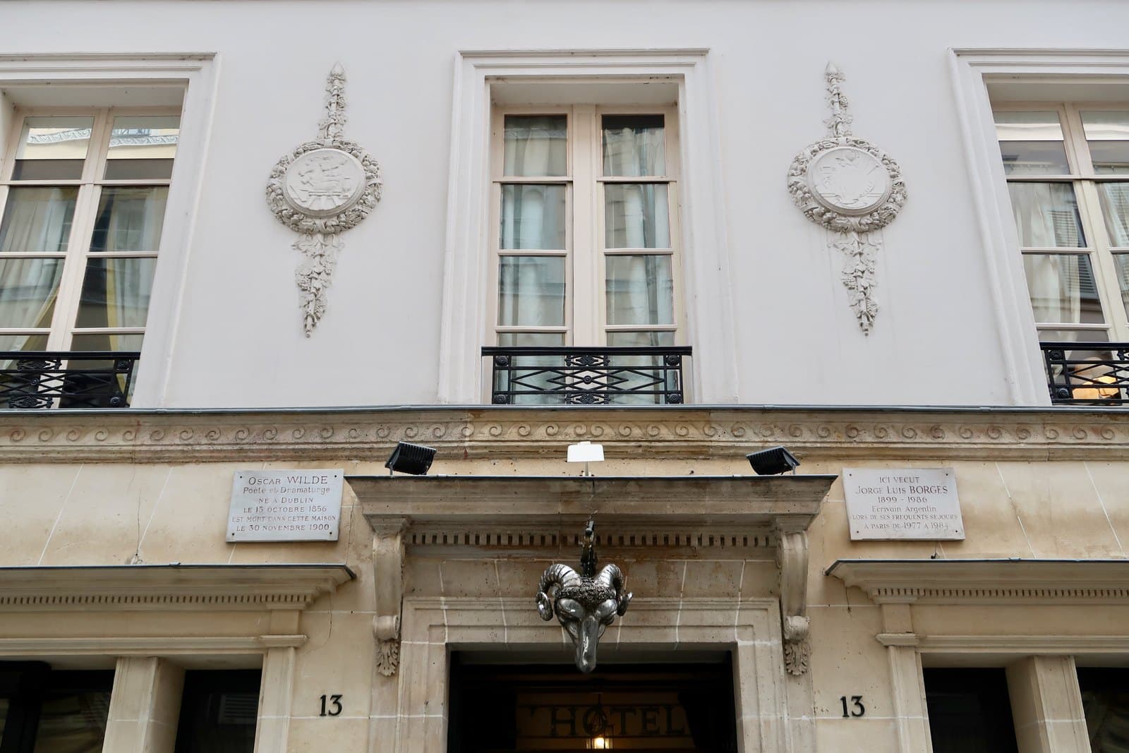 L’Hôtel on rue des Beaux-Arts, photographed in 2019