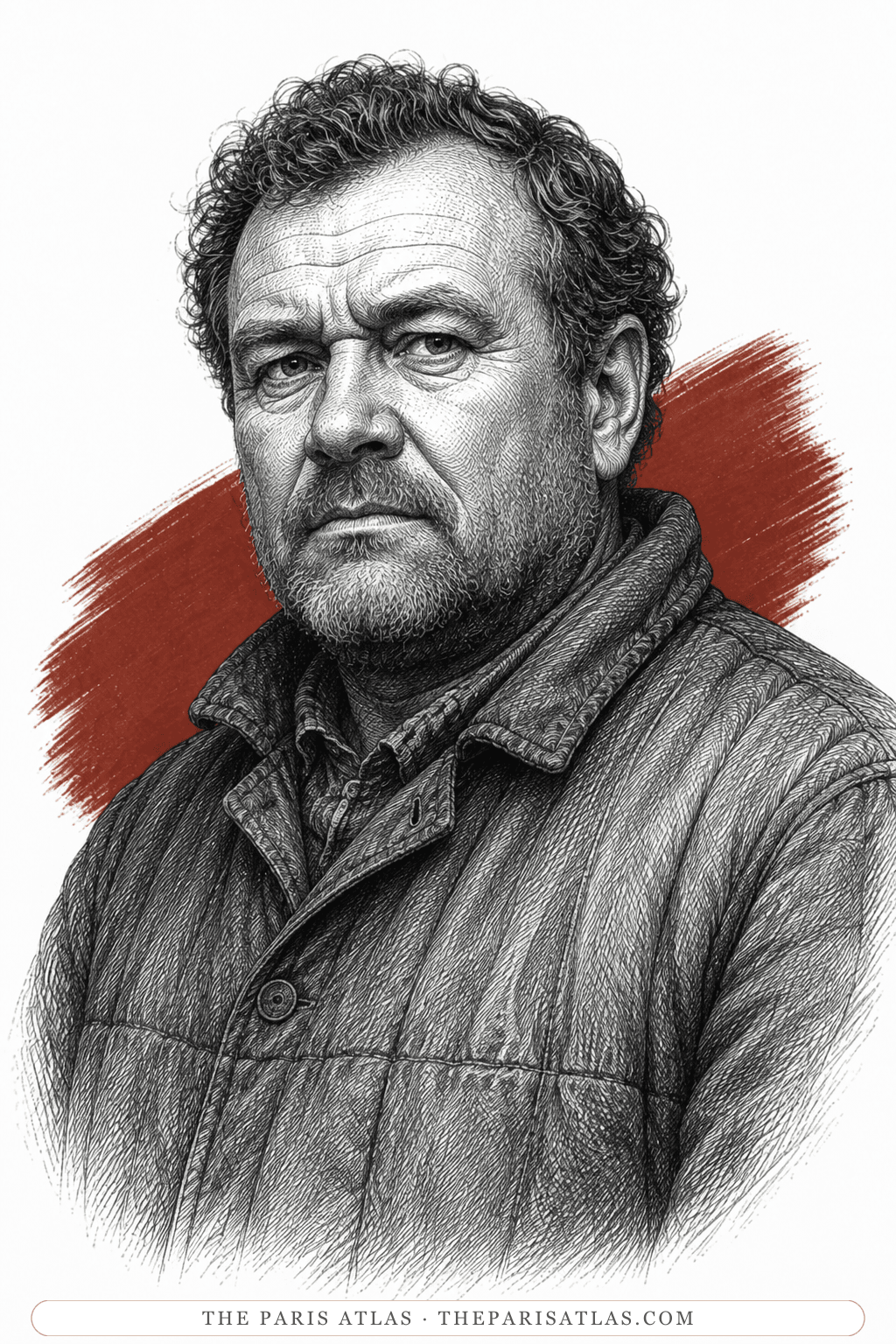 Illustrated portrait of Andrei Prokofyevich Tyurin