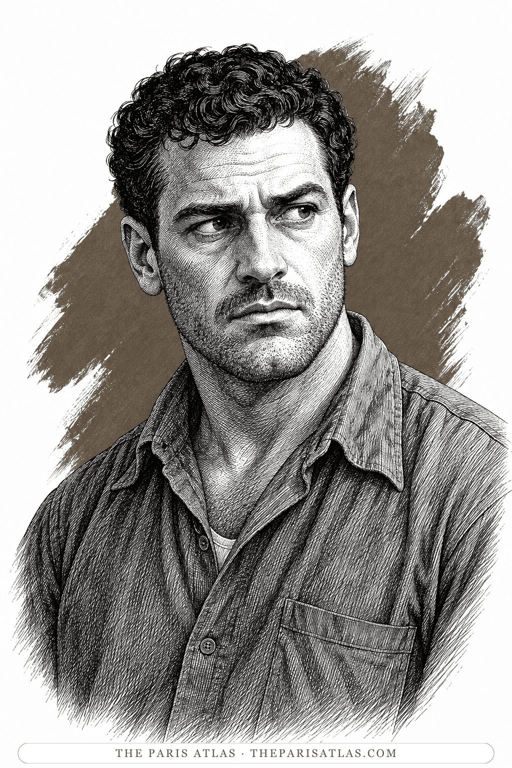 Illustrated portrait of Marco
