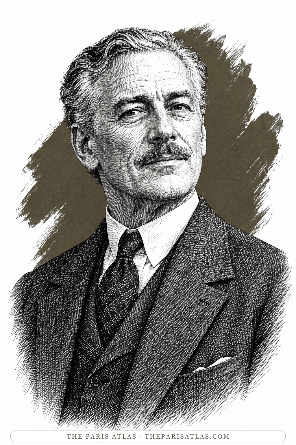 Illustrated portrait of Ben Loman