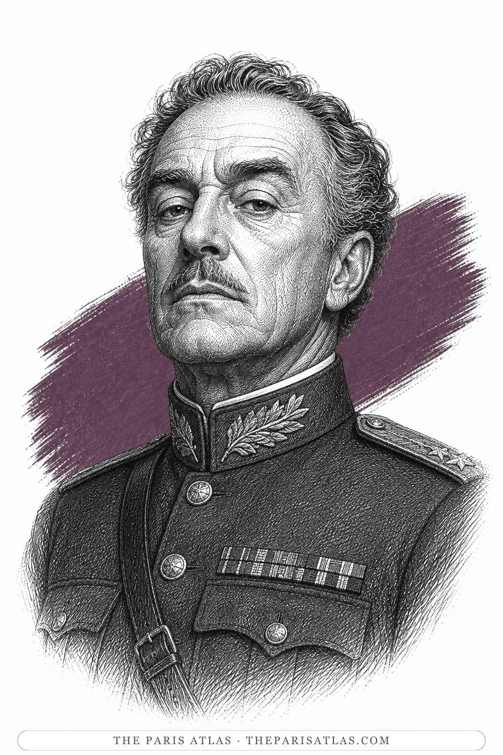 Illustrated portrait of Effingham Swan