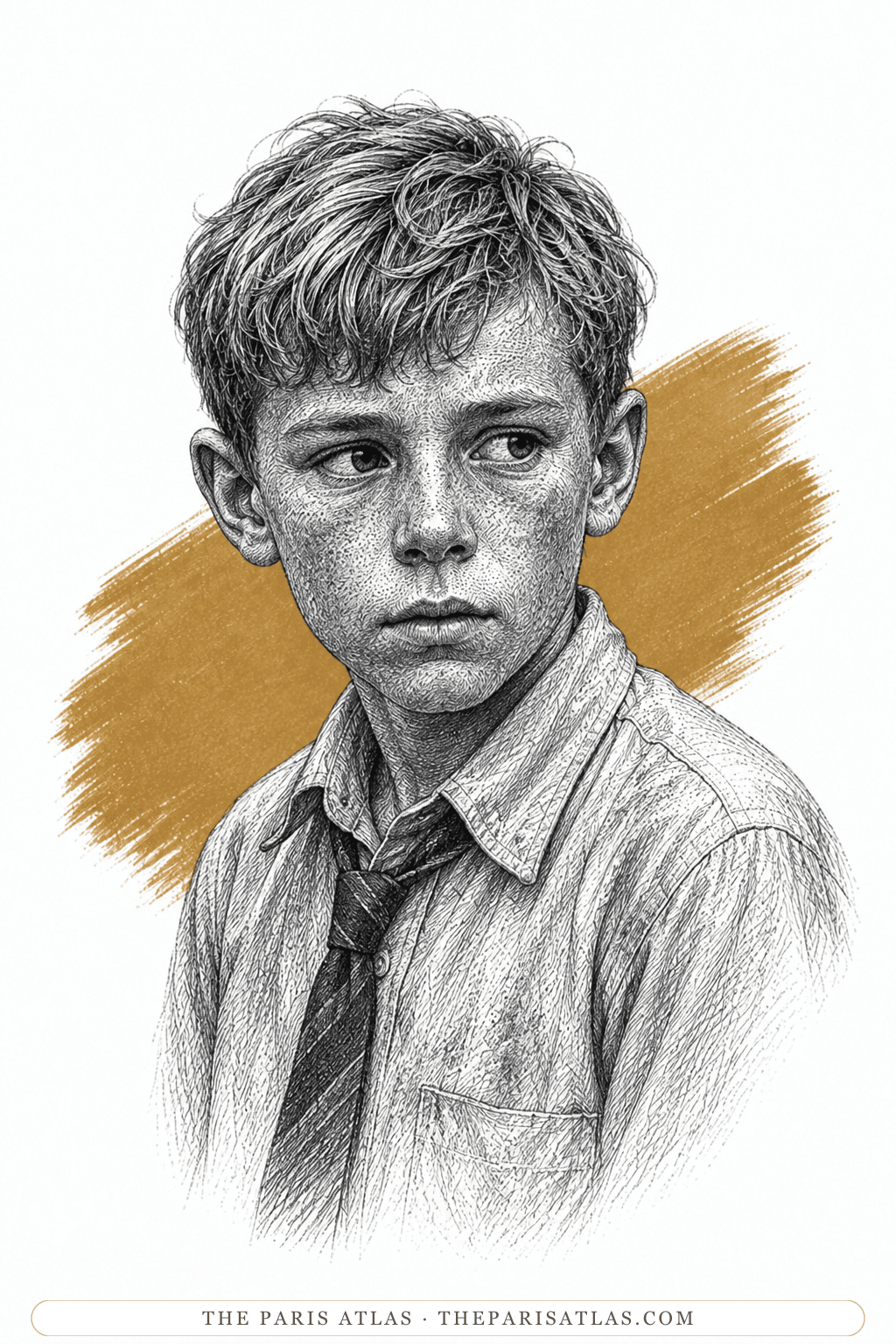 Illustrated portrait of Robert