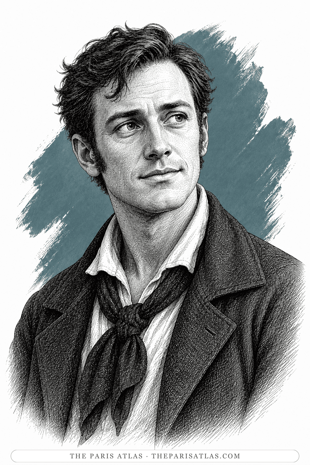 Illustrated portrait of Ishmael