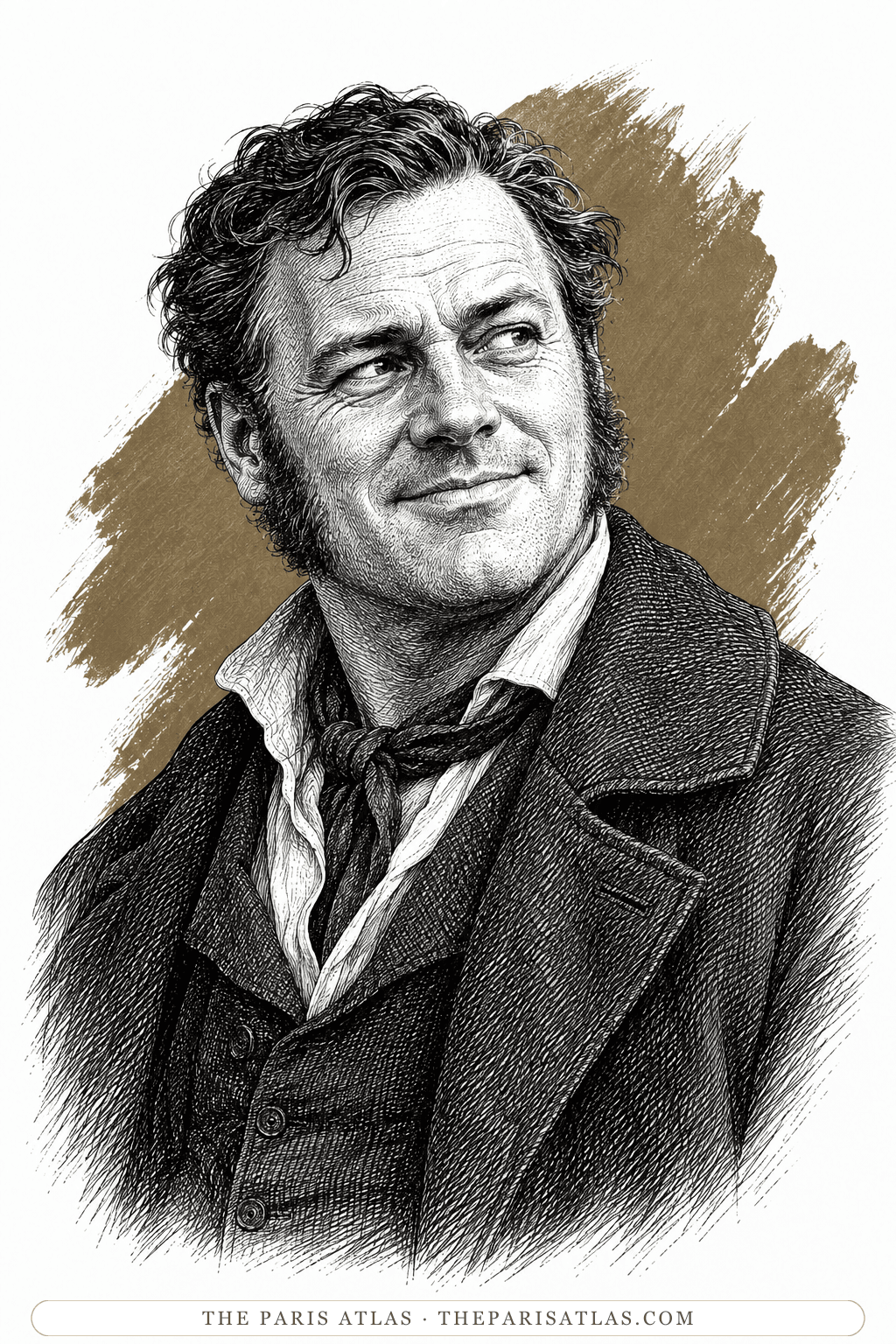 Illustrated portrait of Stubb