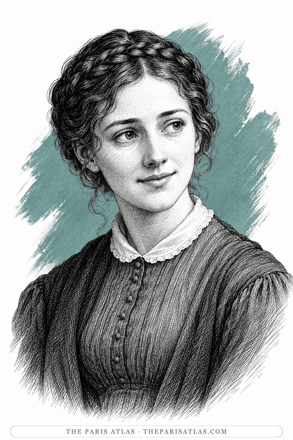 Illustrated portrait of Rose Maylie