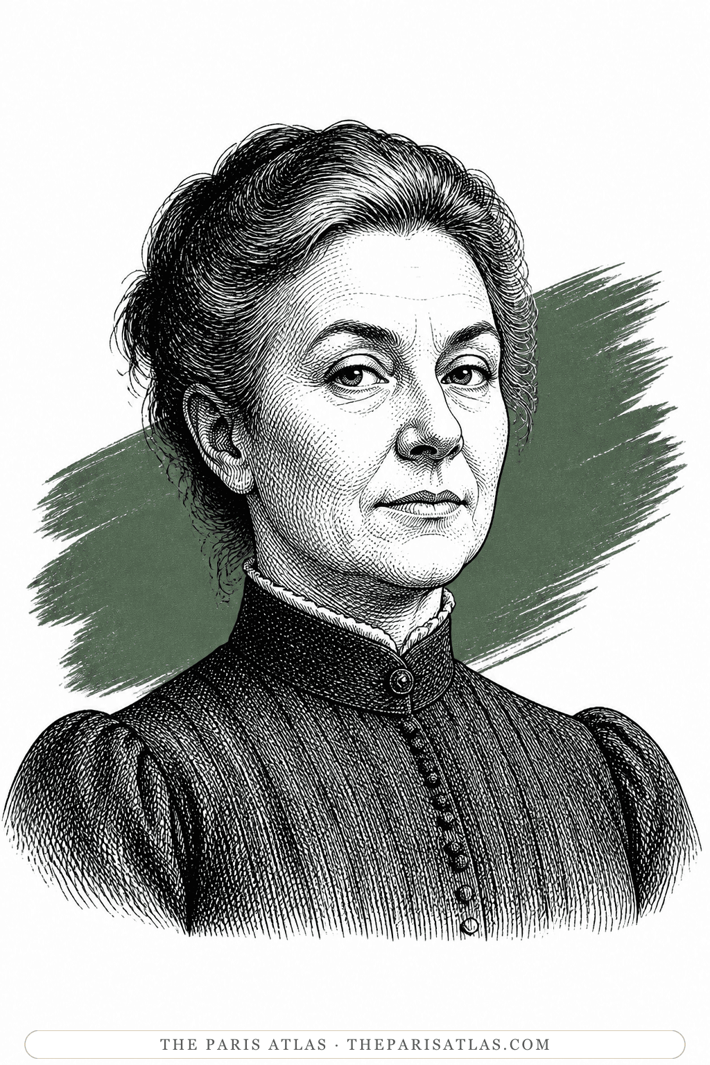 Illustrated portrait of Sarah Shepard